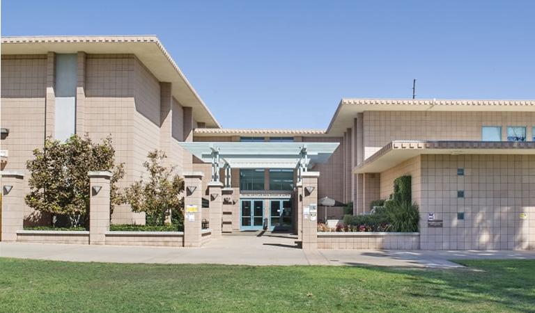 Entrance of Linde Activities Center.